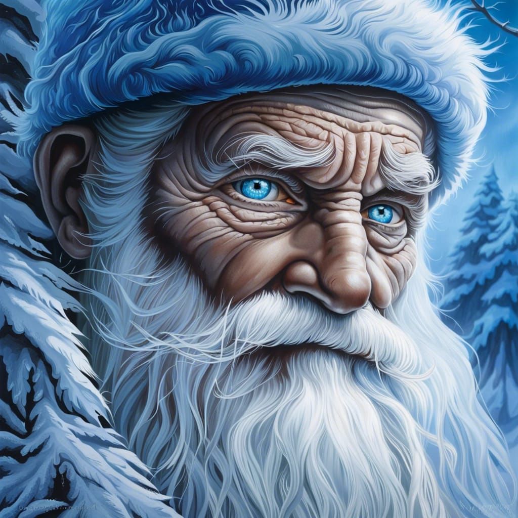 Old Man Winter  by @Antinomy