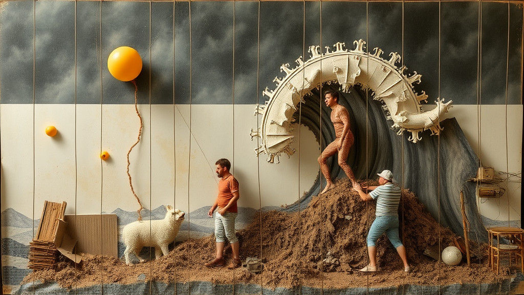 Surreal Rogue Wave Test Tube Creation