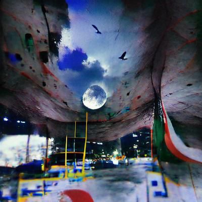 Under a Romatic Moon