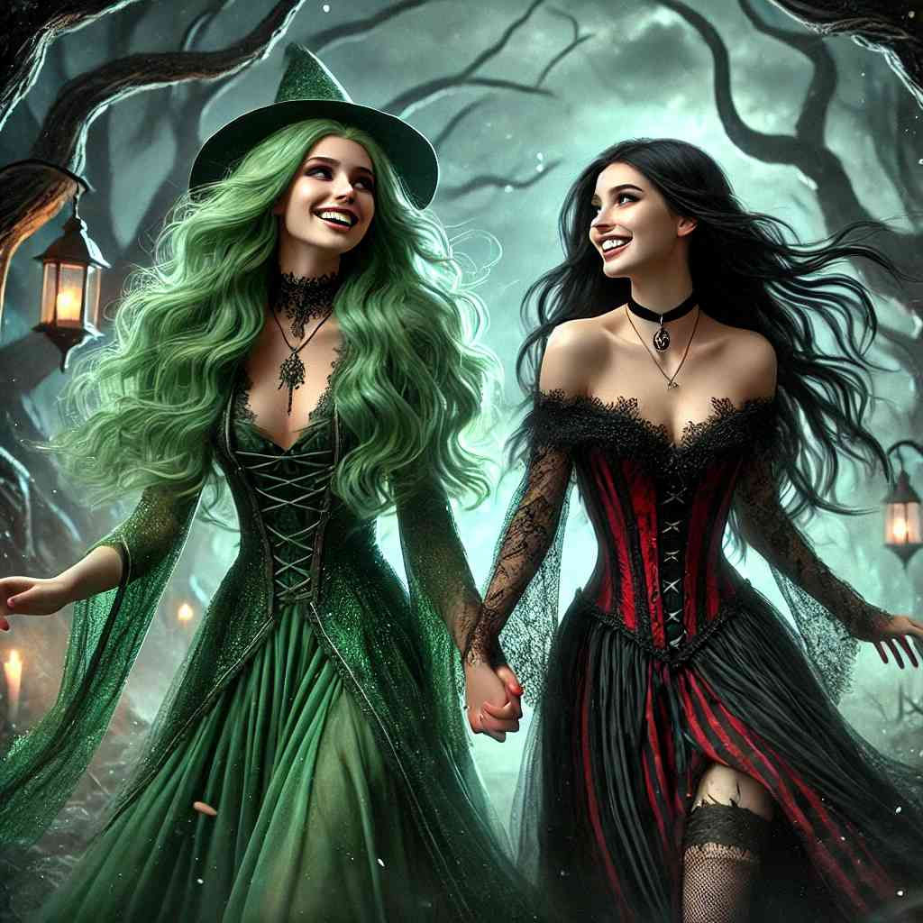 Witches have fun