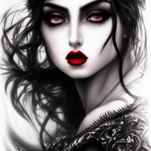 charcoal art AI Generated Artwork NightCafe Creator