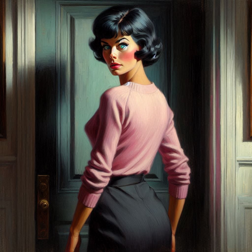 A Pleasure to Watch Her Walk Away