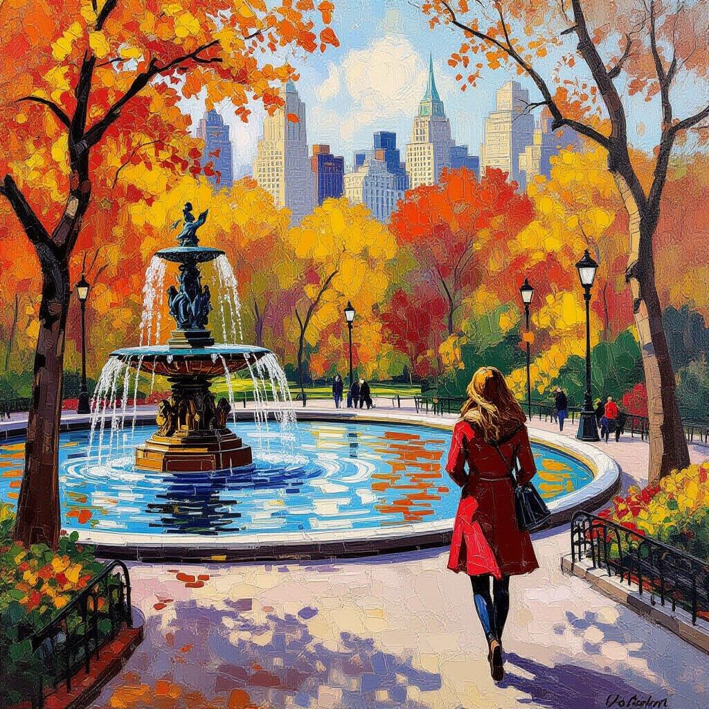 Autumn in New York  by @Looney Lynn