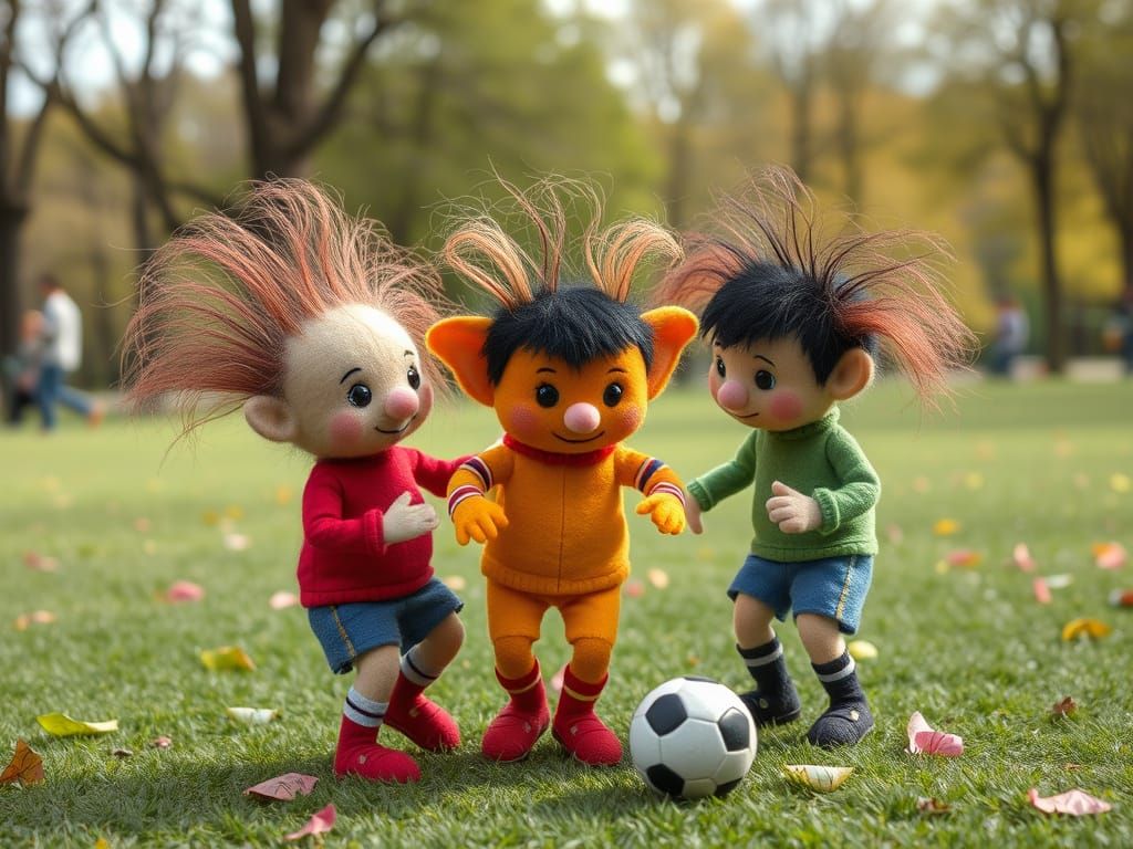 Superfluid Helium Felted Goodness