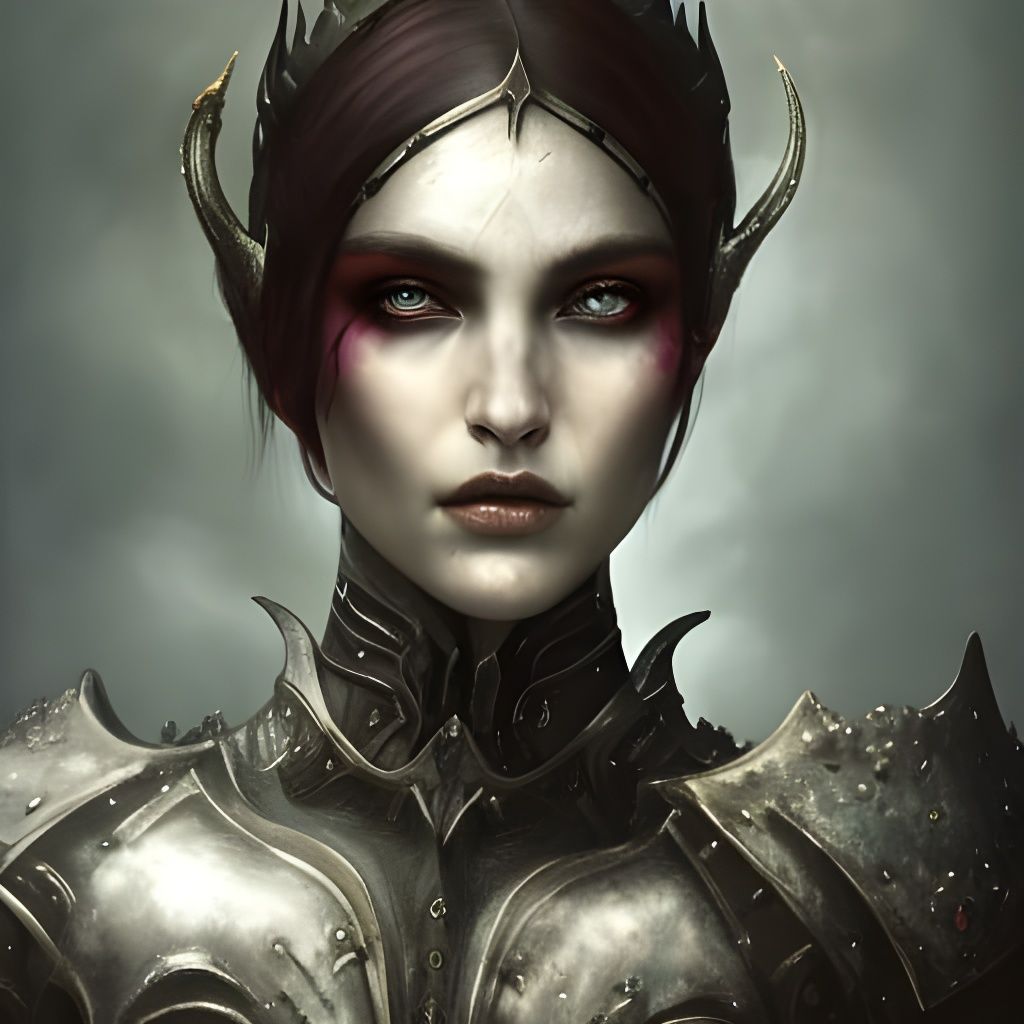 Daedric Warrior - AI Generated Artwork - NightCafe Creator