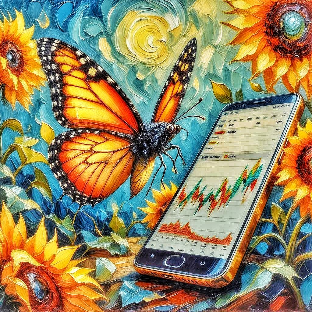 Confused Butterfly 1: Stock market