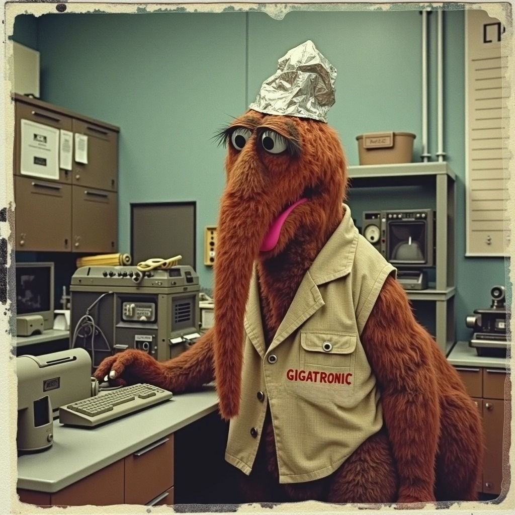 Gigatronic's Employee Of The Month.