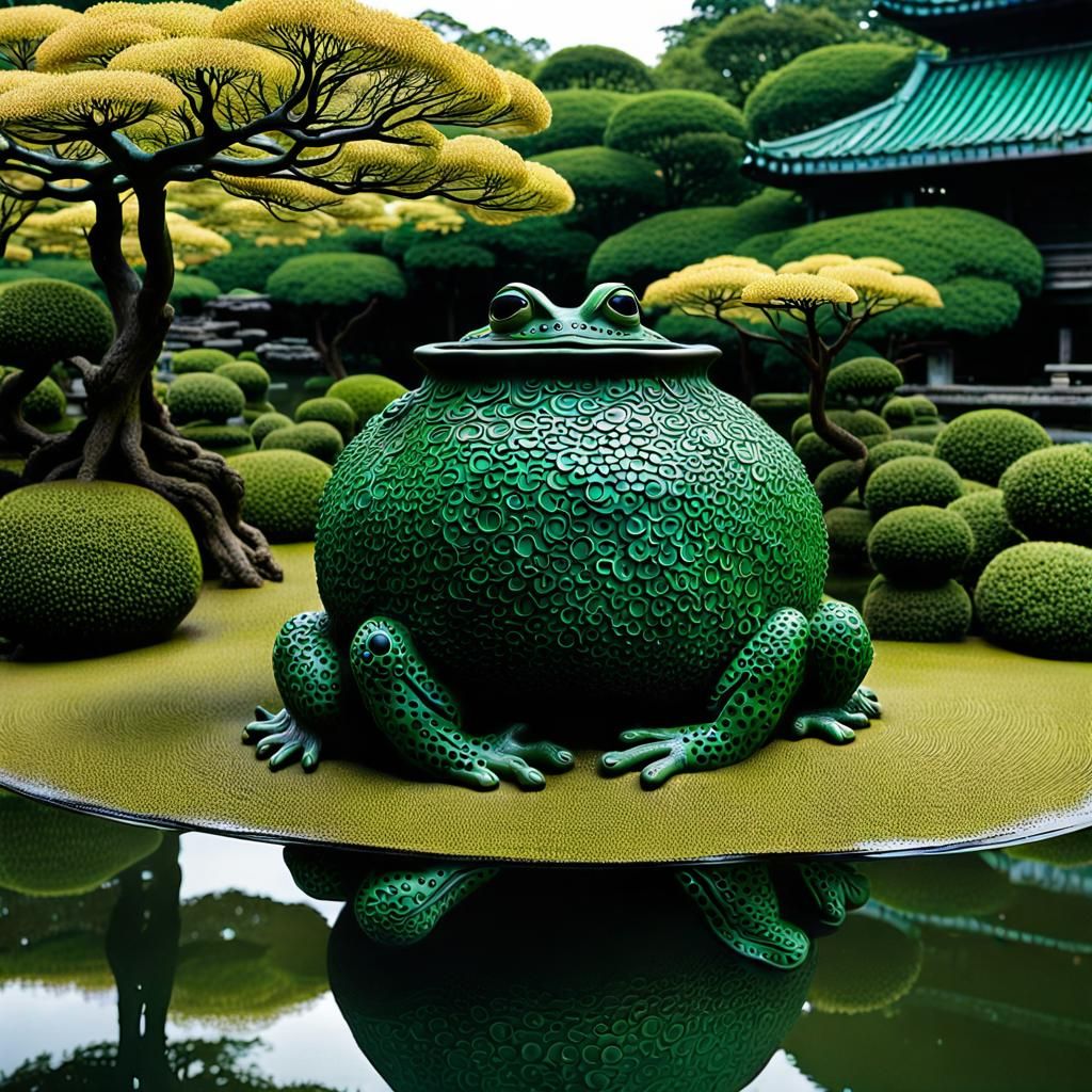 Eccentric clay pottery   by @Blue