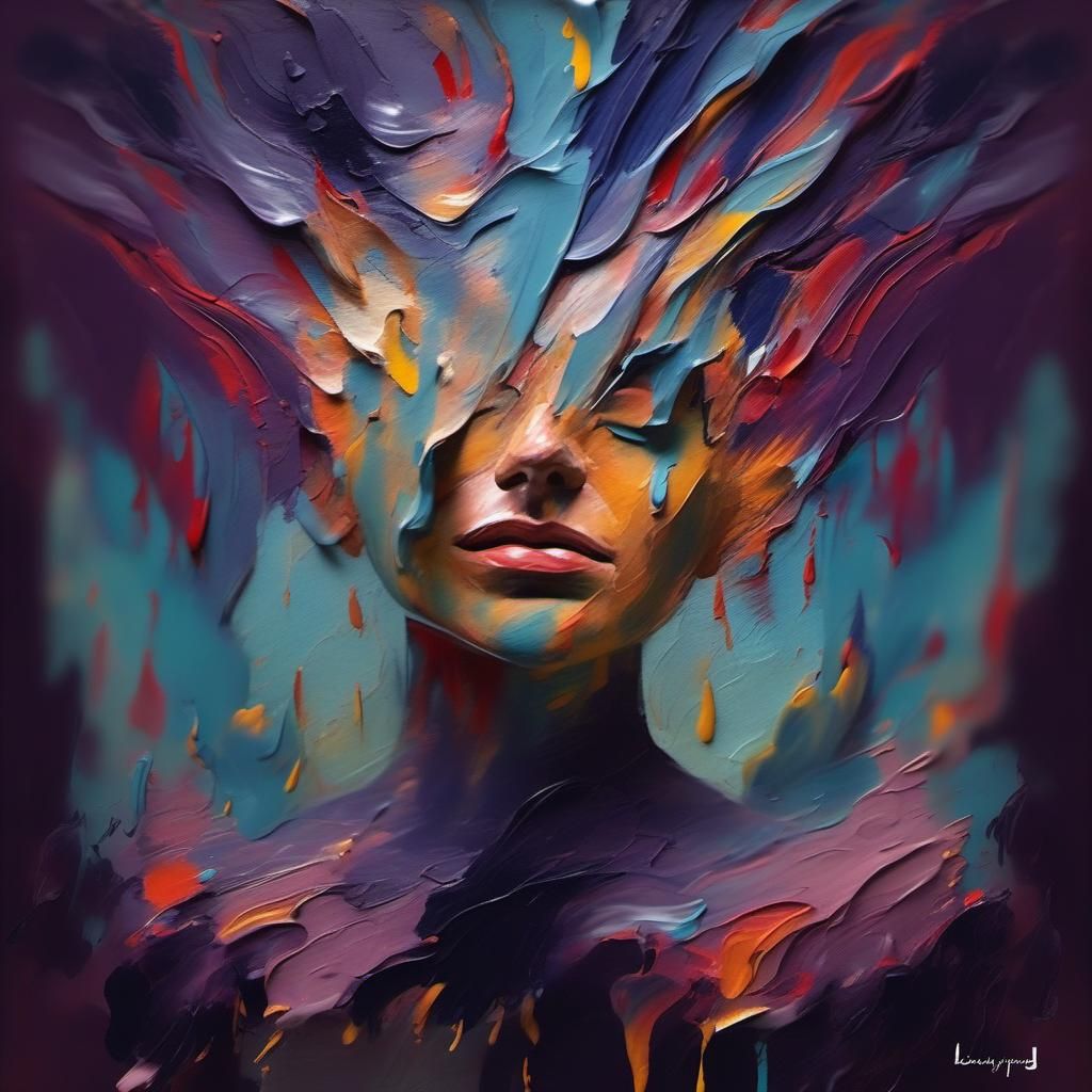 Into the Impasto  by @JokeStirrer