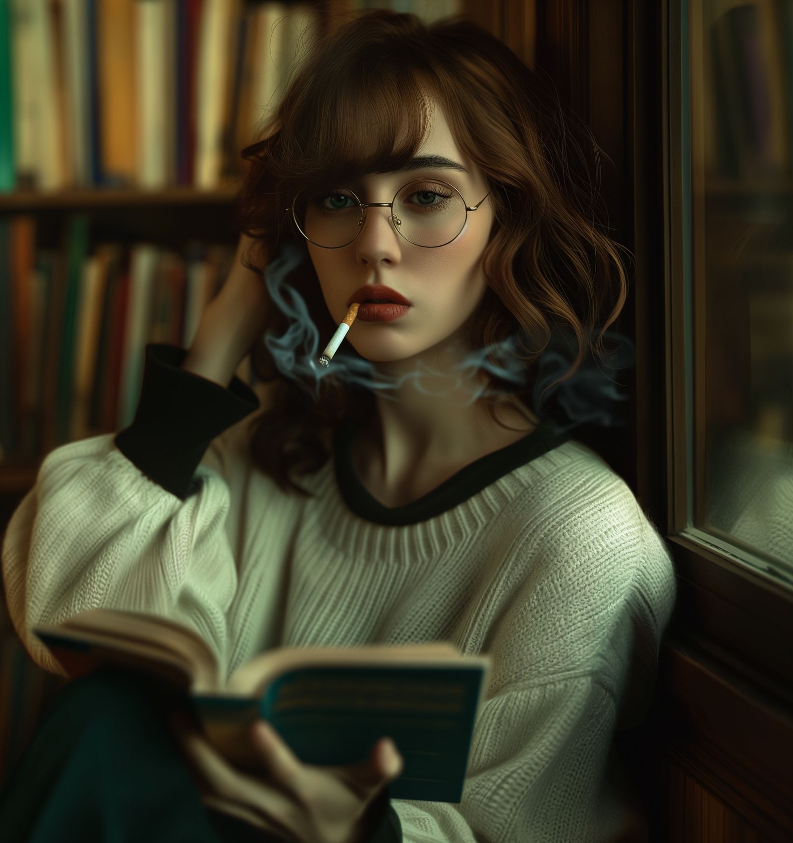 Bookworm in the Library