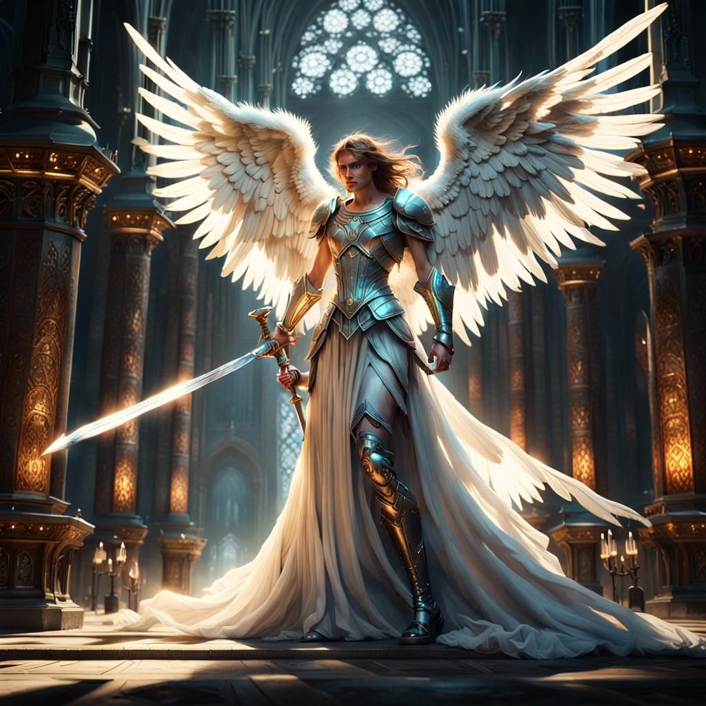 a beautiful fallen angel