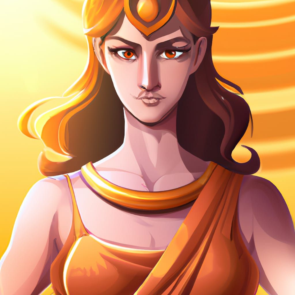 Athena goddess in realistic portrait - AI Generated Artwork - NightCafe ...