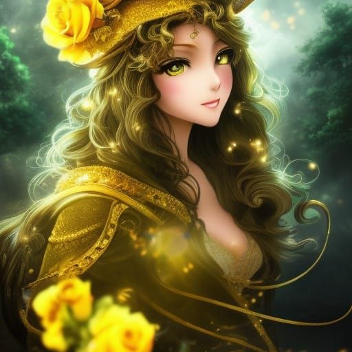 Princess Eleyna from the yellow Rosegardens