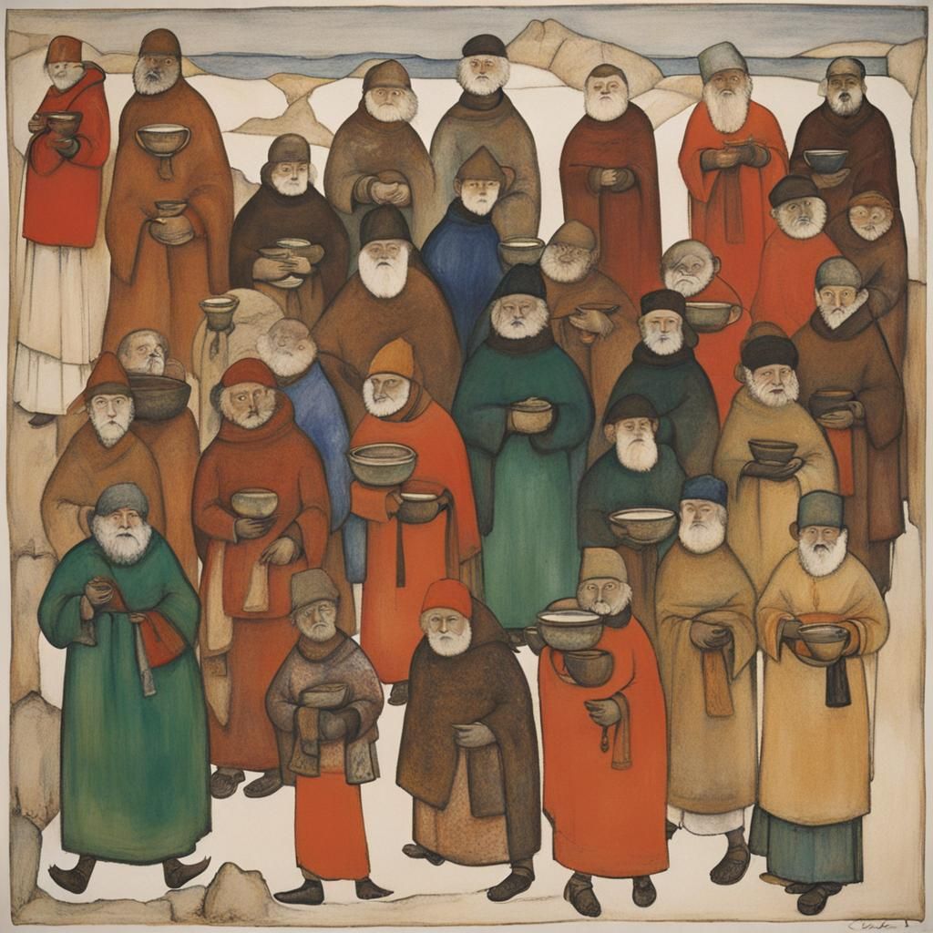 Seals and seal monks buy tulle and samovars, and then they t...