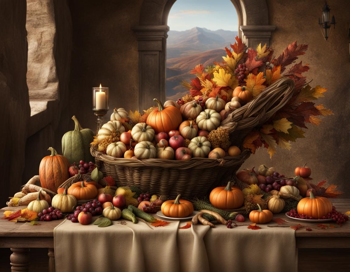 Bountiful Harvest  by @Aqualemonade 