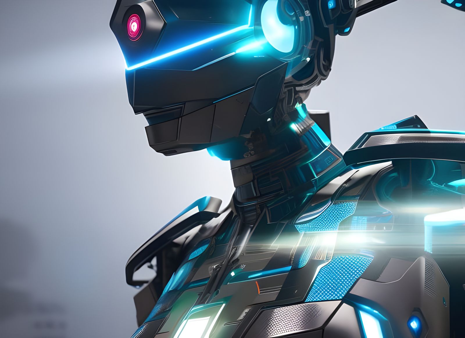Industry spec cyber robot.