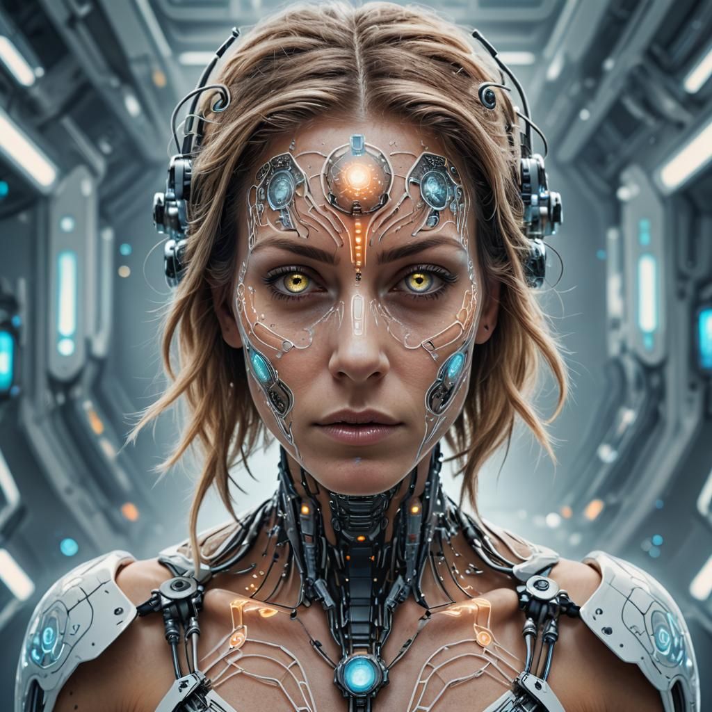  Biopunk Woman   by @Steph