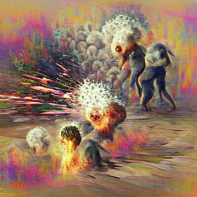 Exploding humans