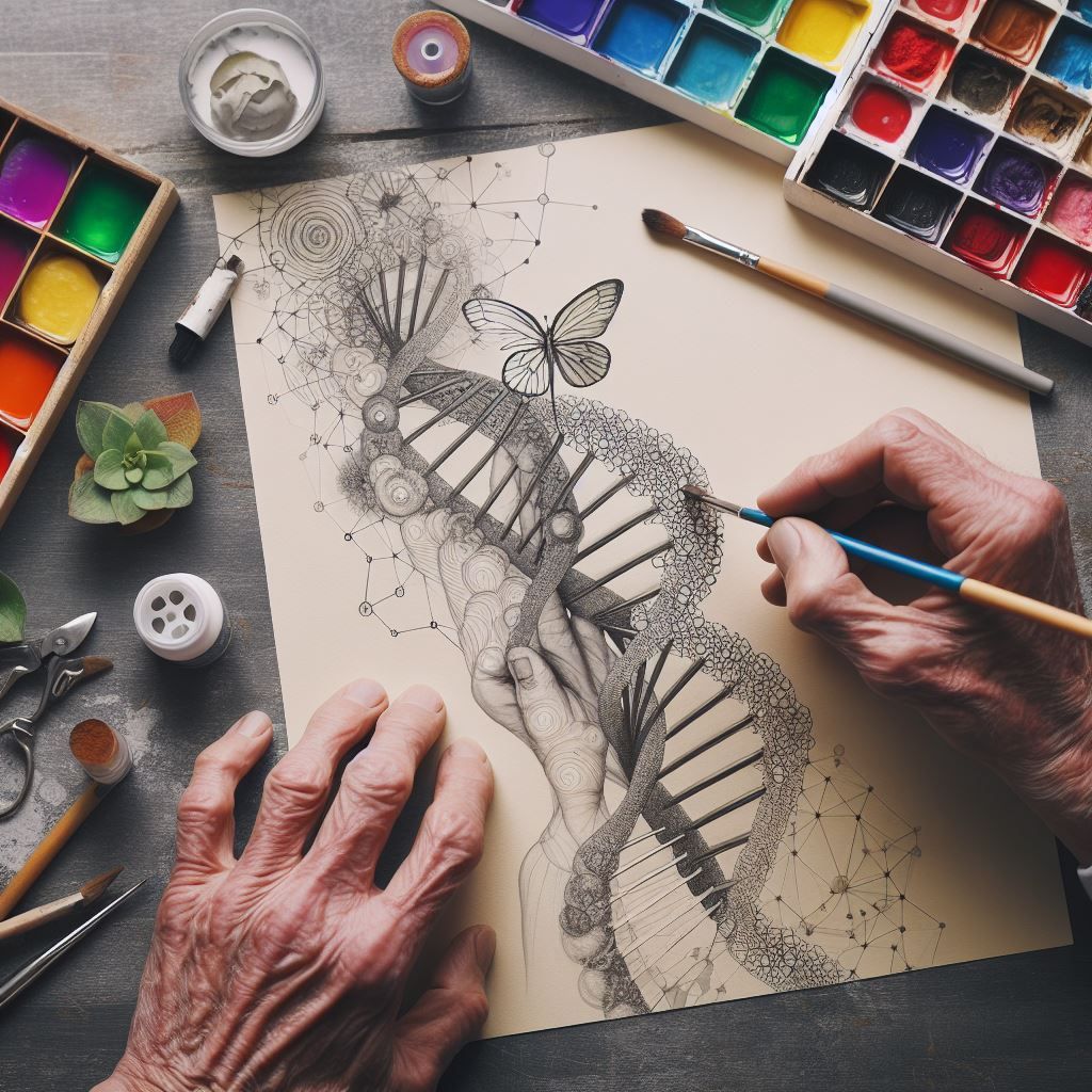Creating on the theme of life and aging