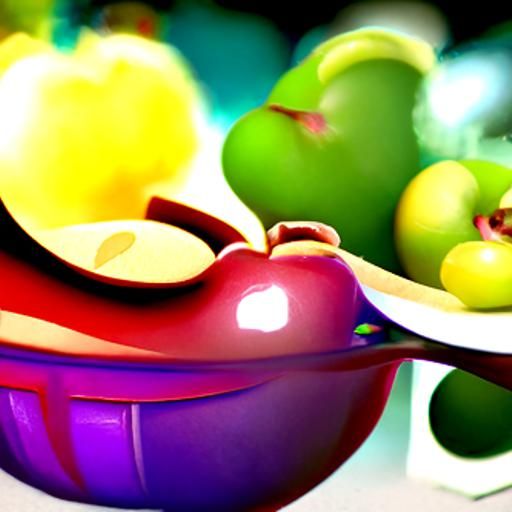 Apple, Pear, Grapes, All in a bowl
