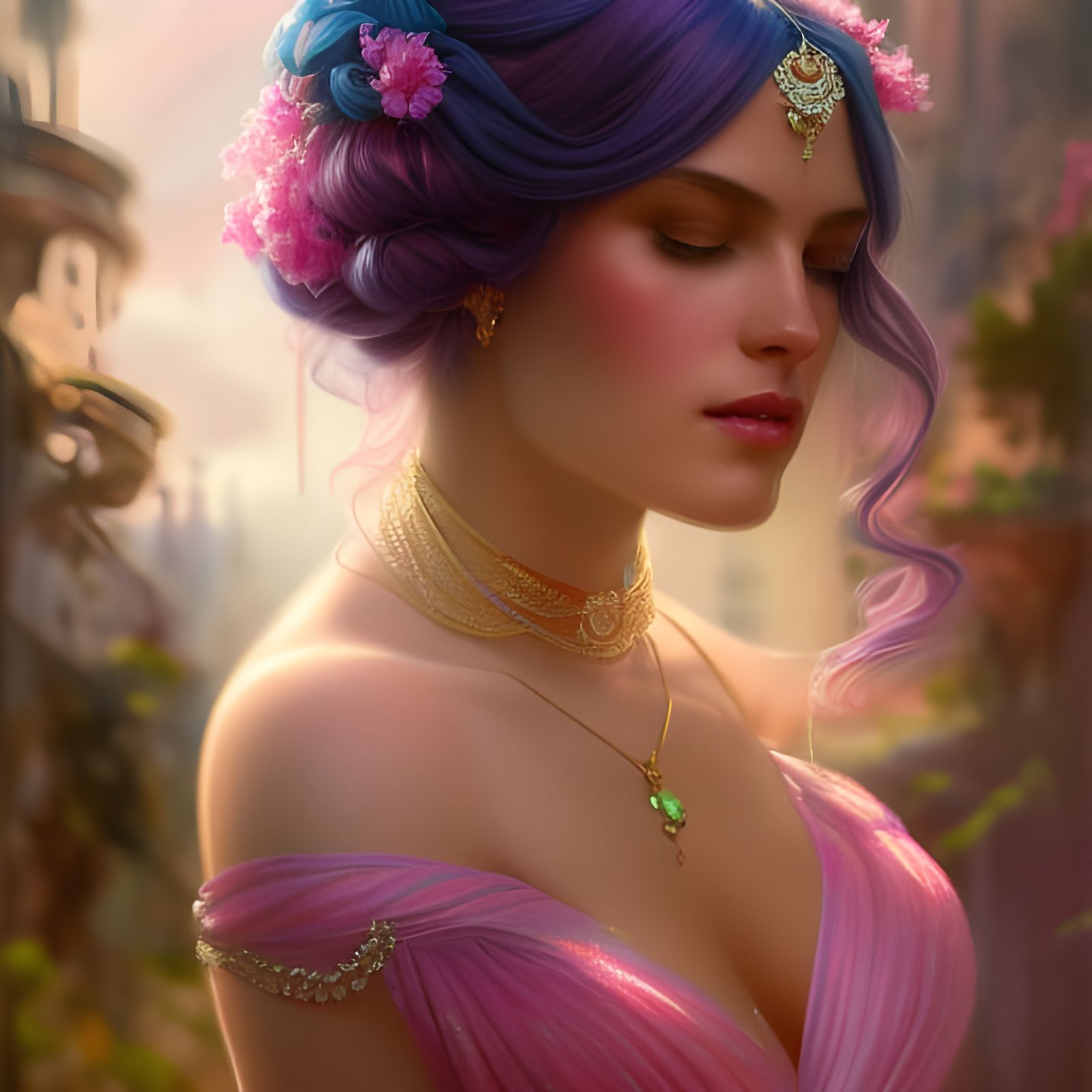 flower kiss