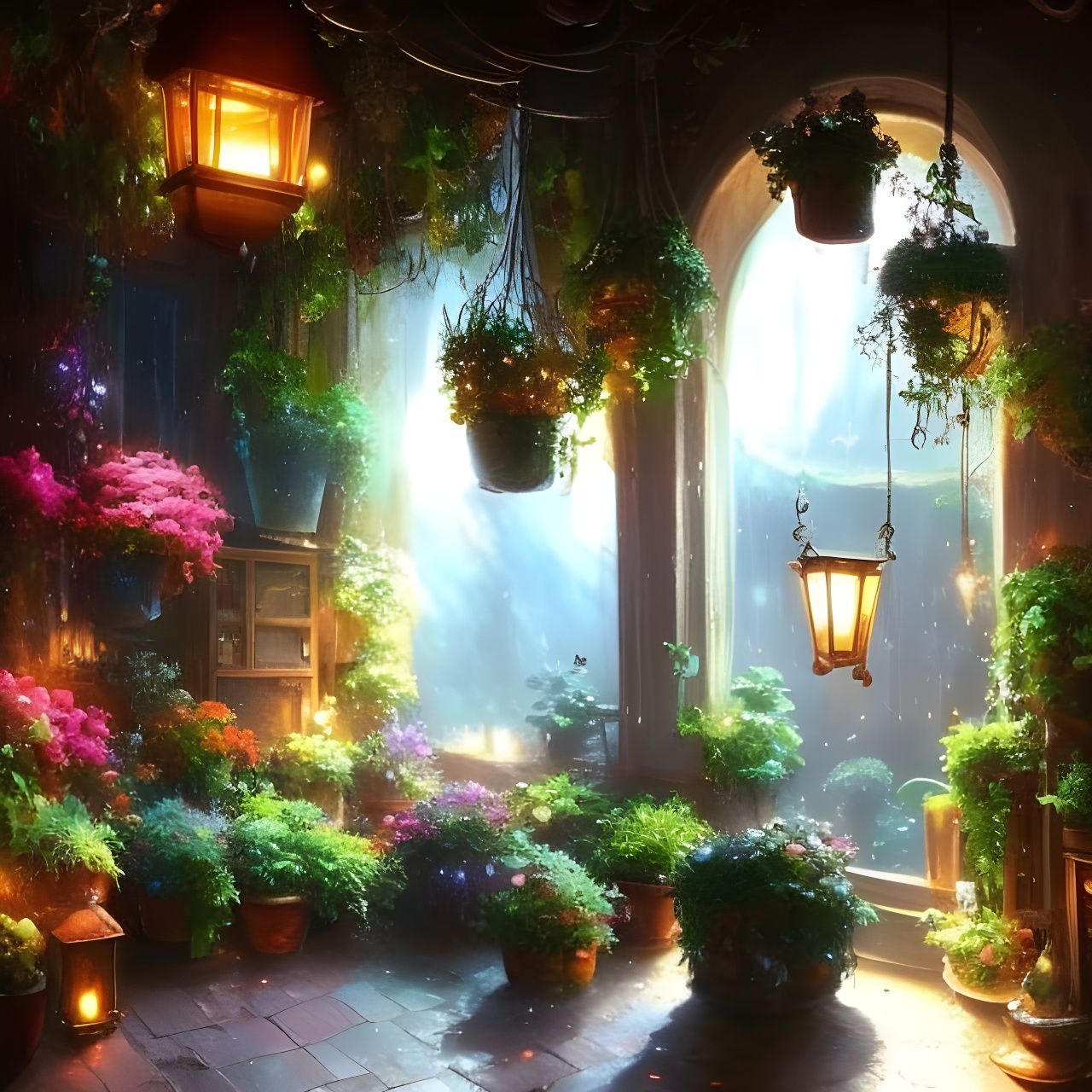 Flower Shop  by @iMoo