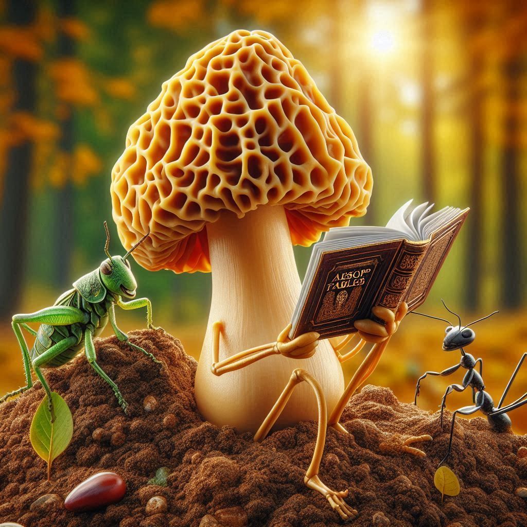 The Morel of the Story: The Ant and the Grasshopper