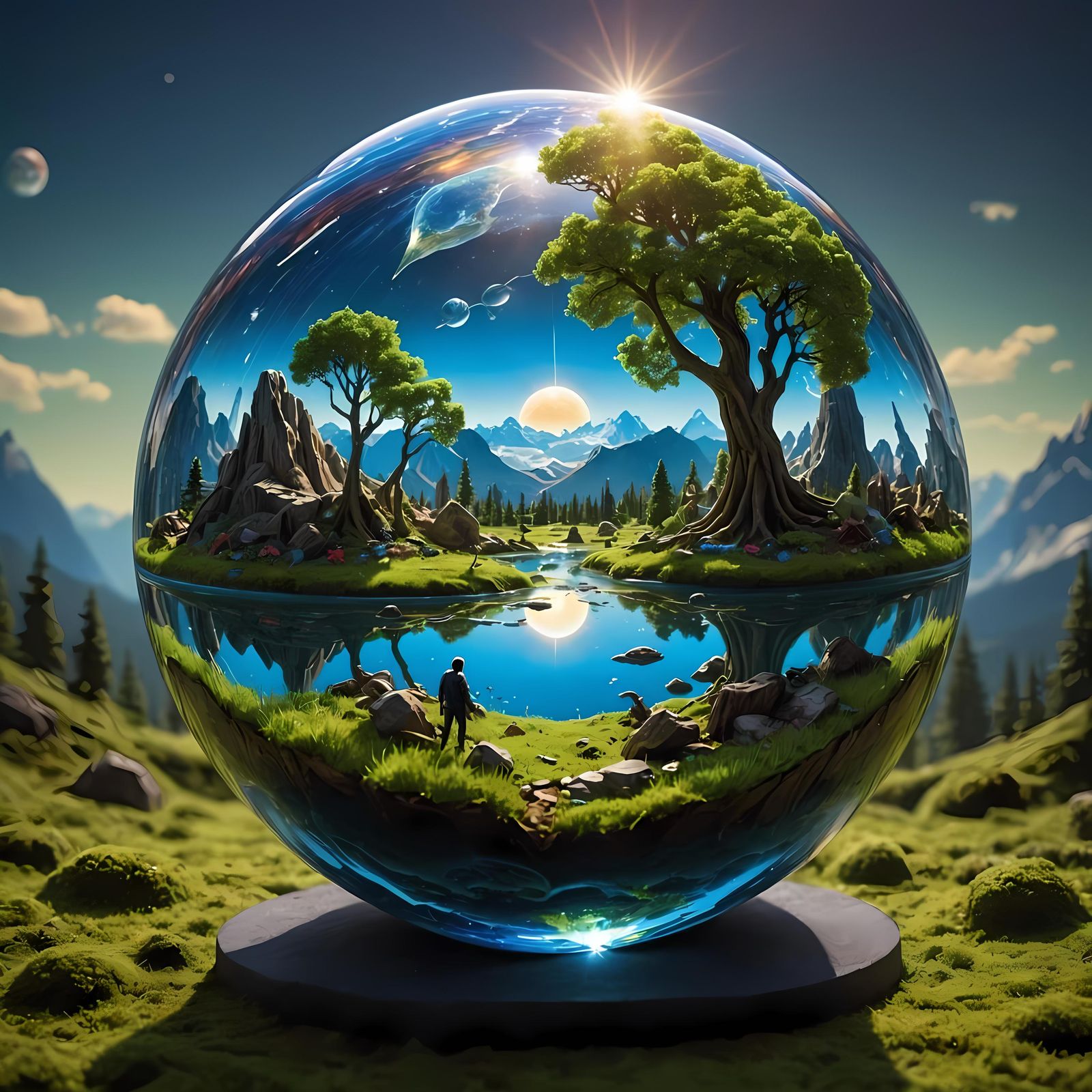 One Earth, One Home  by @Juliana Asteria