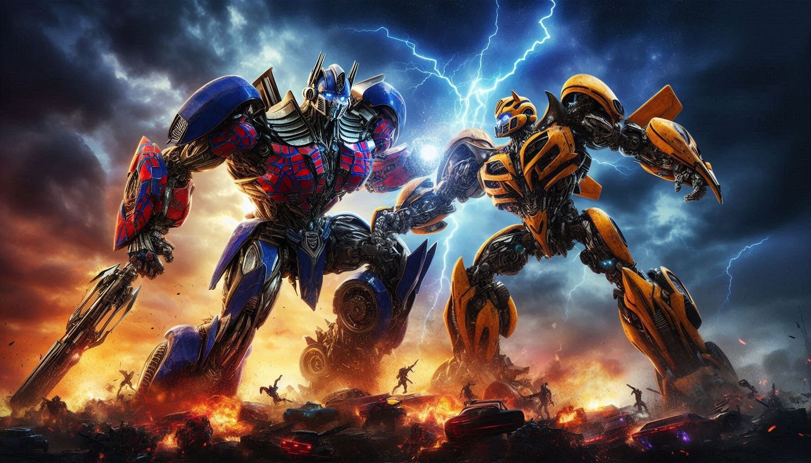 Optimus Prime Vs Bumblebee