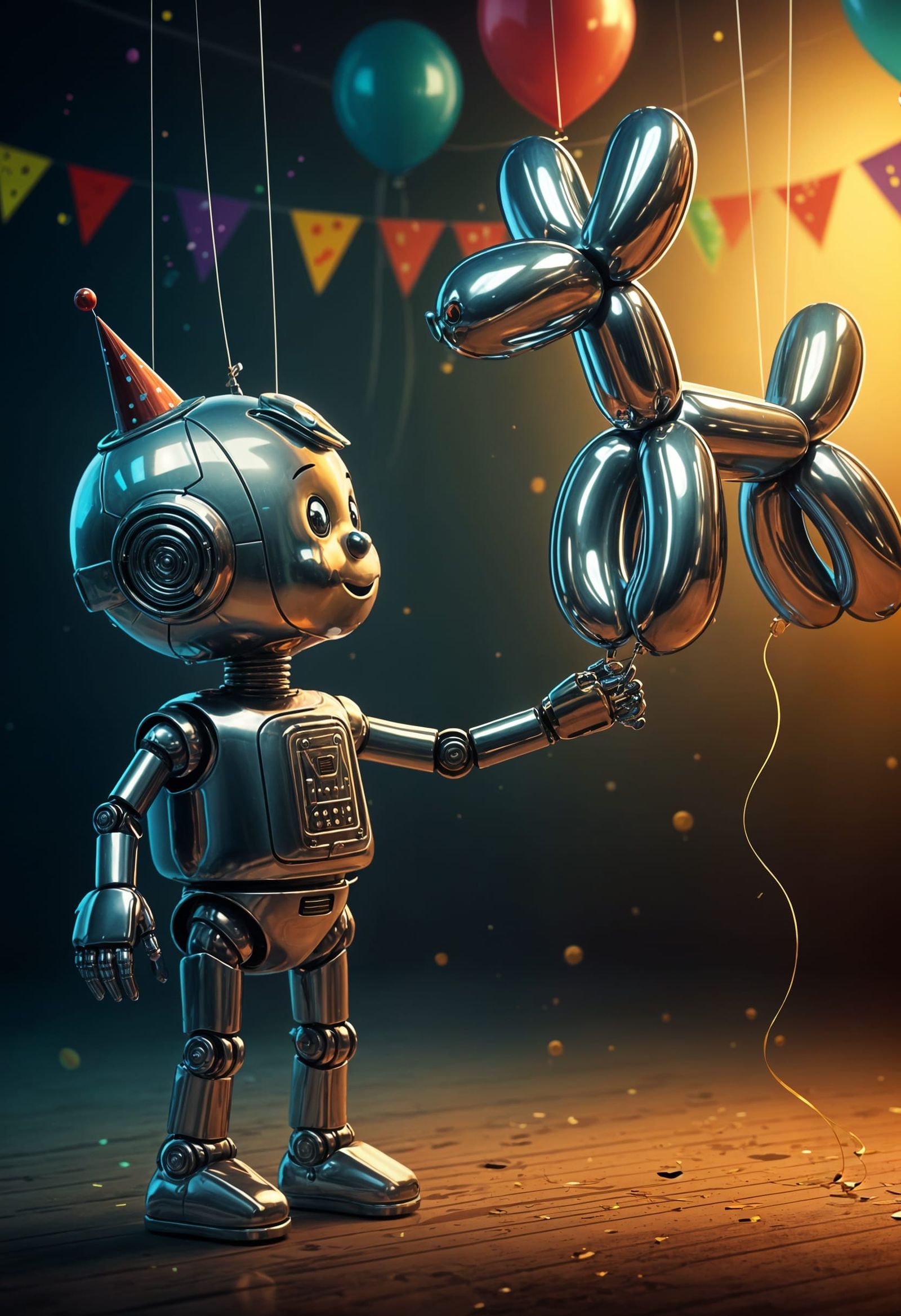 Birthday Party for Chrome Boy  by @KBunny001