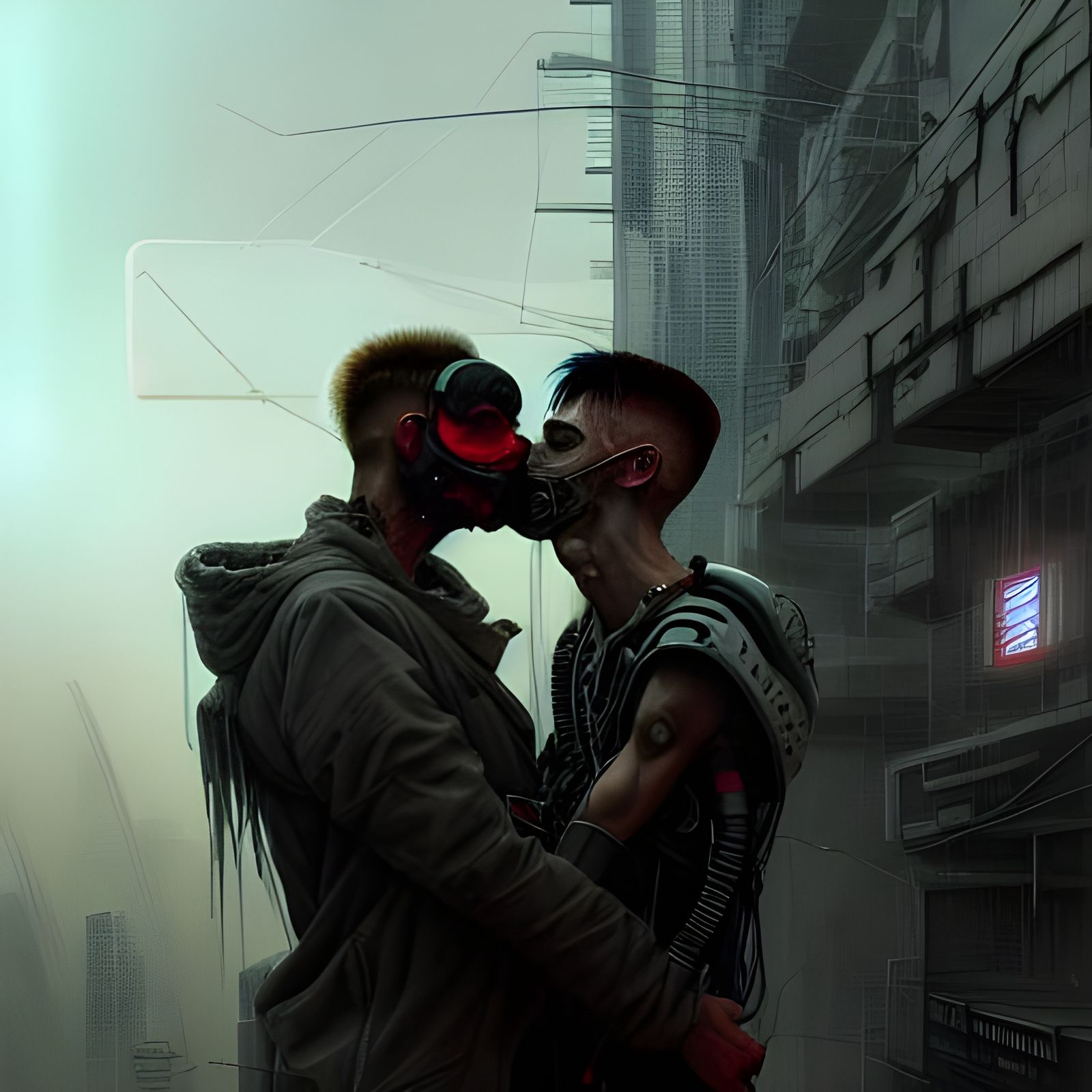 Cyberpunk Kiss