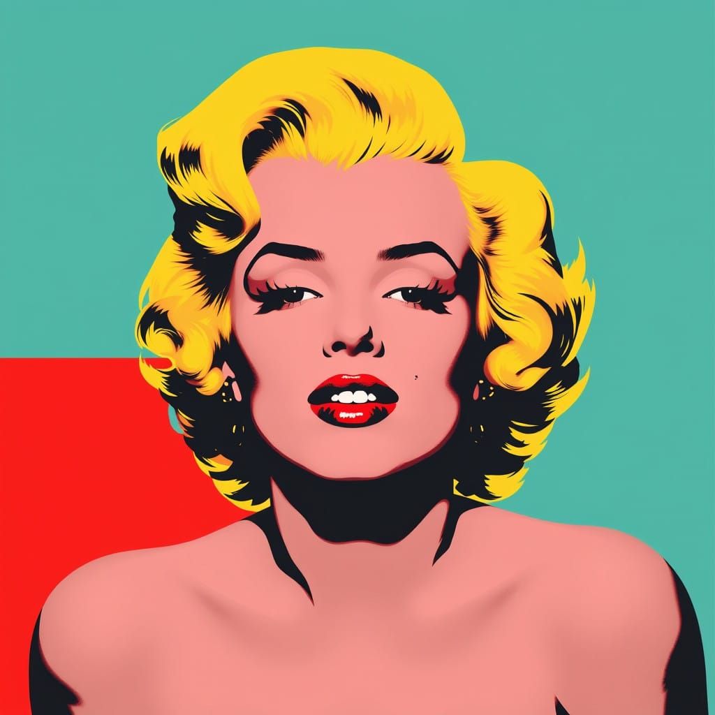 Marilyn by Andy  by @Tabata Giugni