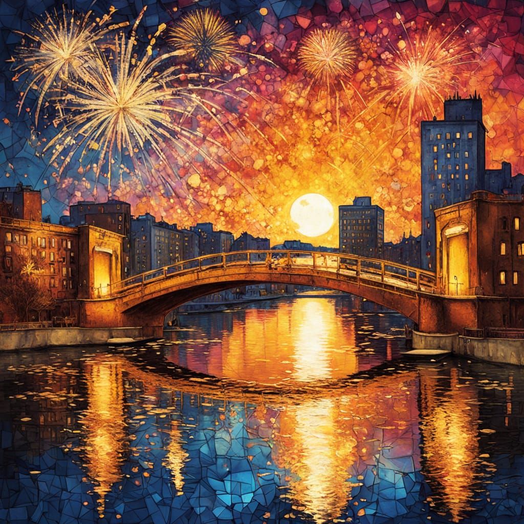 Celebrate!  by @ArtMew94