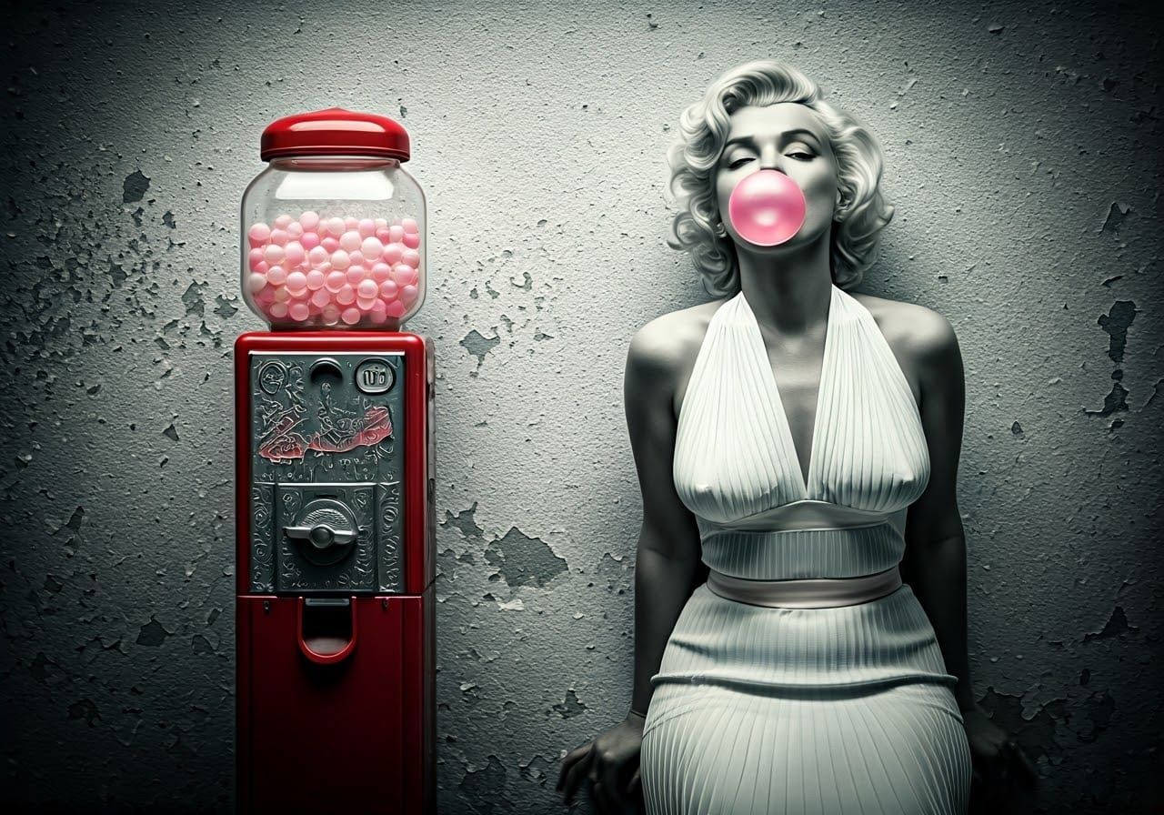 Gentlemen Prefer Blondes with Bubbles  by @Xerraire