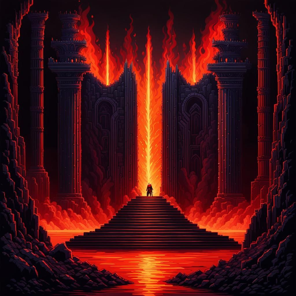 Hell's Gates (pixel art)