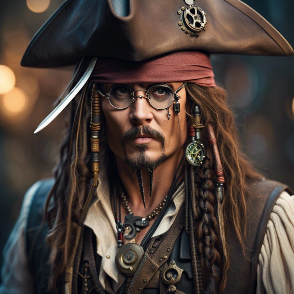 Captain Jack Sparrow's Legendary Flag by NevermoreShirts
