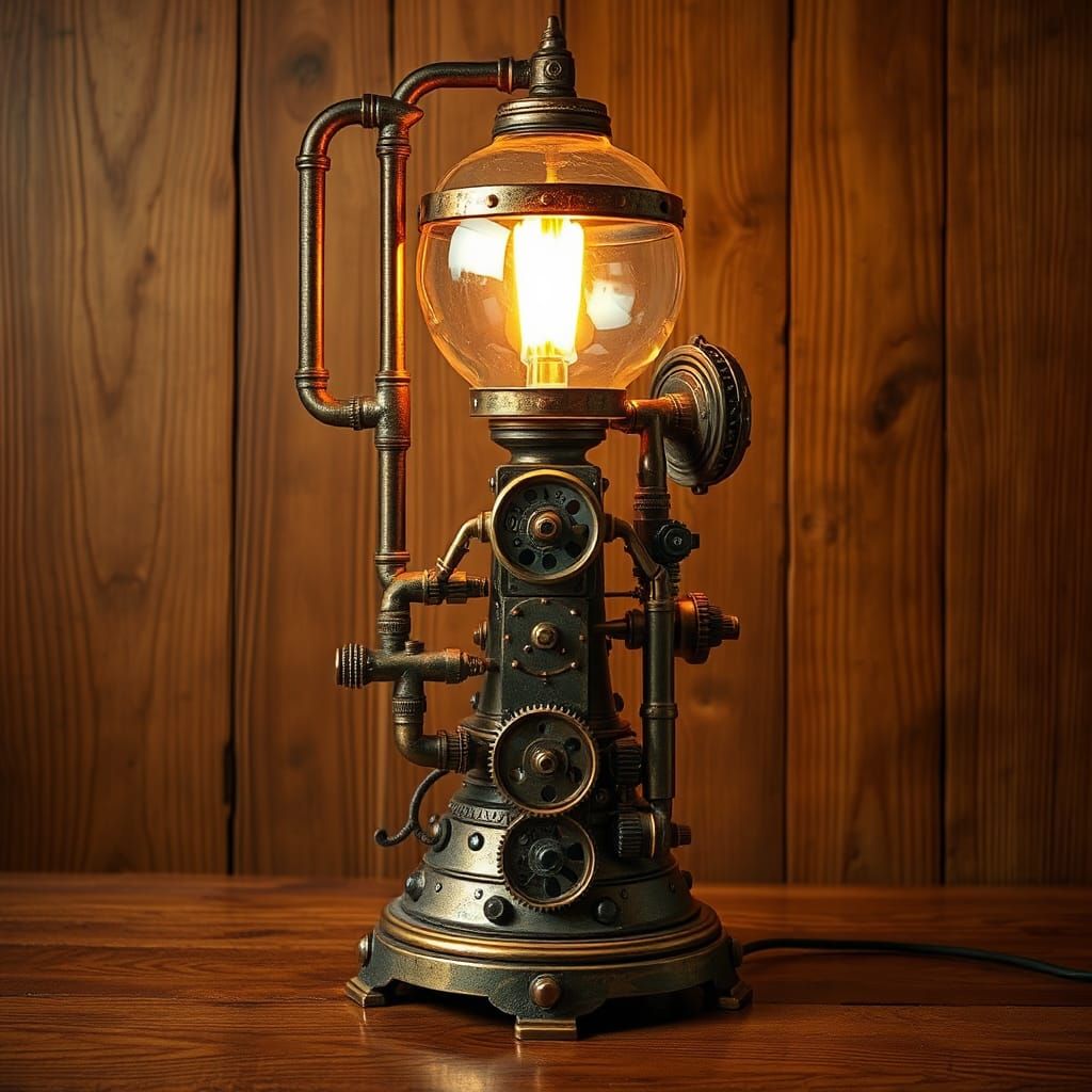 Steampunk Lamp