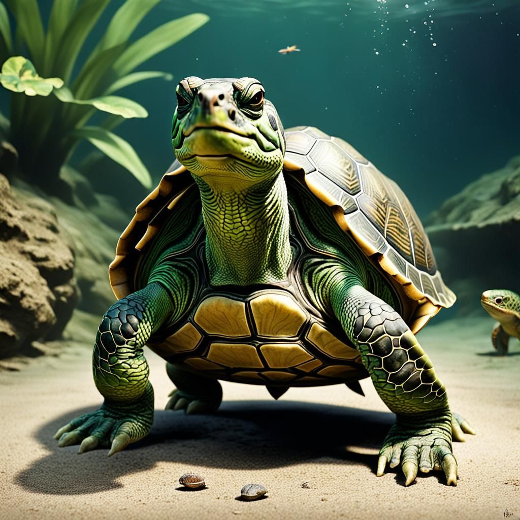 real life franklin turtle as gang member