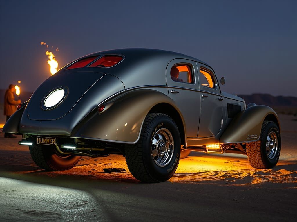 Hyper-Modified Humvee 10 rear