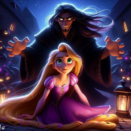 Rapunzel Dark Disney