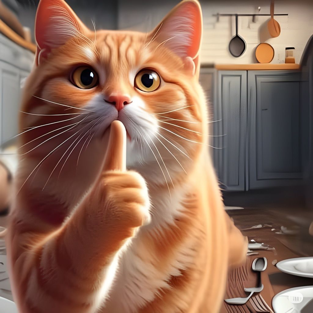 "ששש... אל תגלו שאני שברתי את זה"