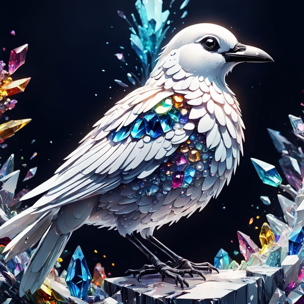 Glitterbird  by @Accidentalrage