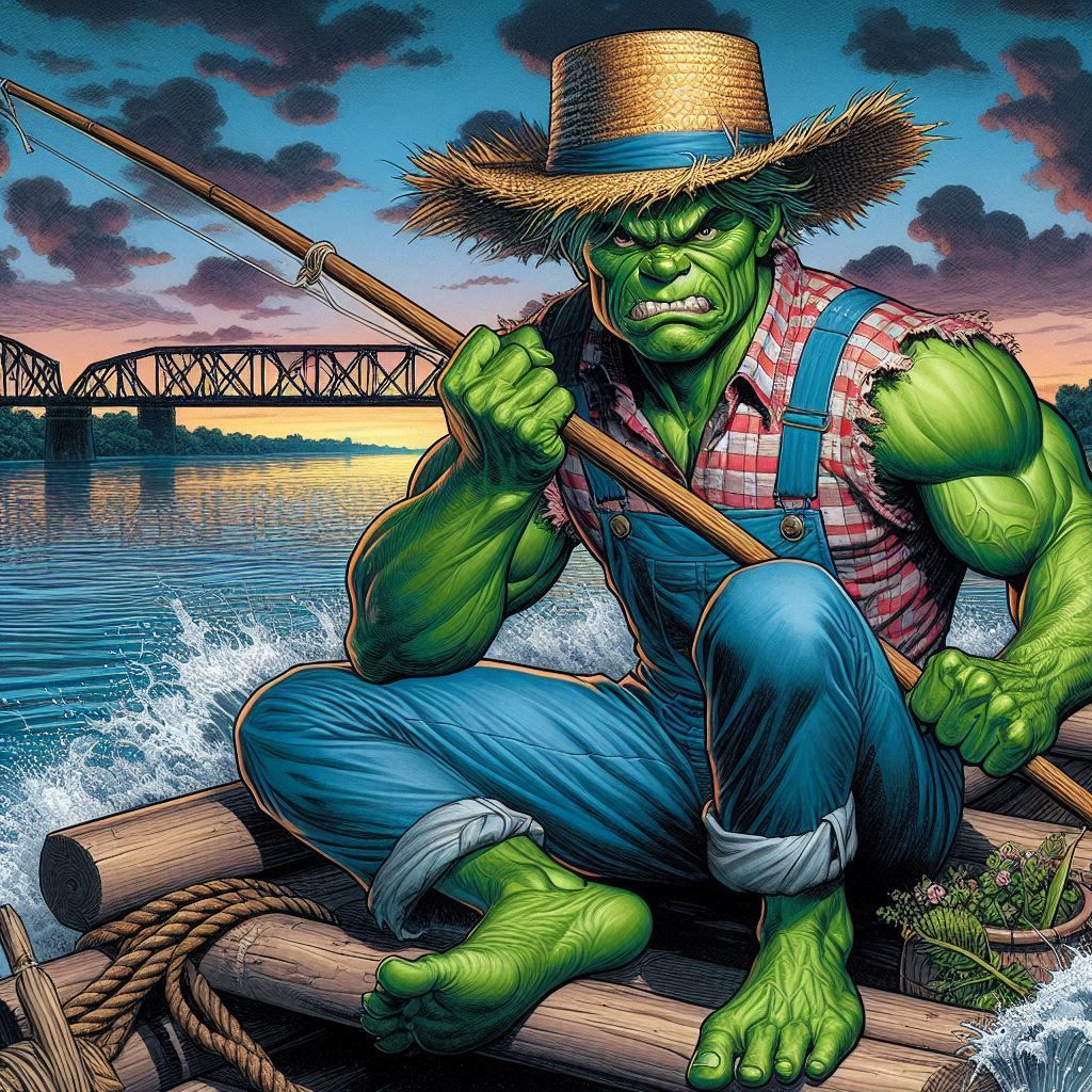 Adentures of Hulkleberry Finn