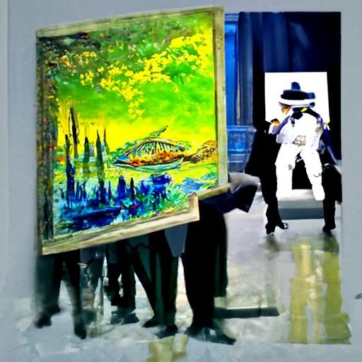 Smooth criminal Claude Monet futurism