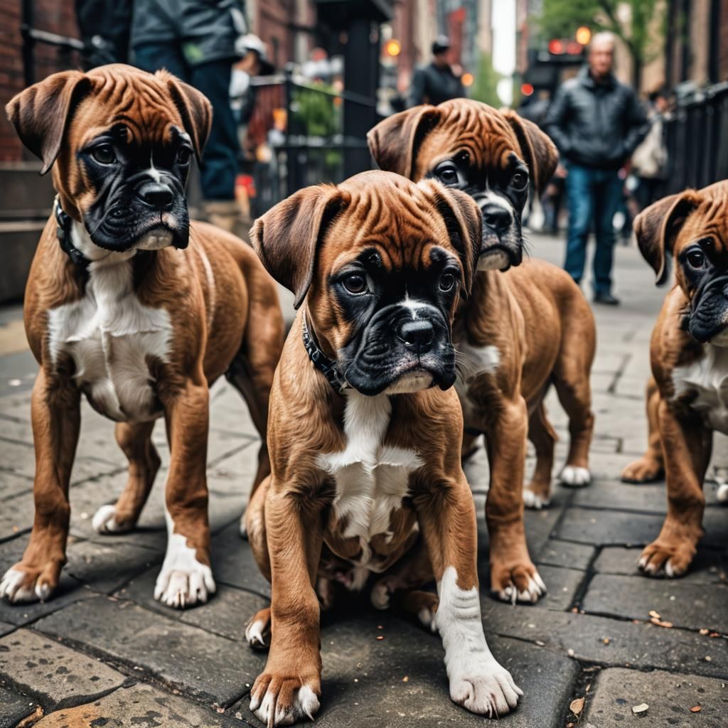 boxer puppies