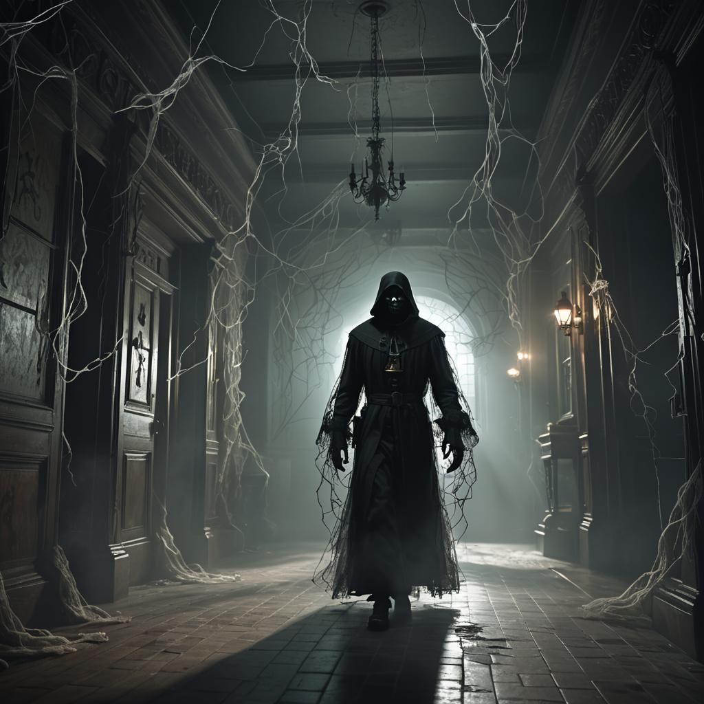 Halloween, scary. Haunted, chills. Goosebumps. Terror. Heart pounding. Murder. Death