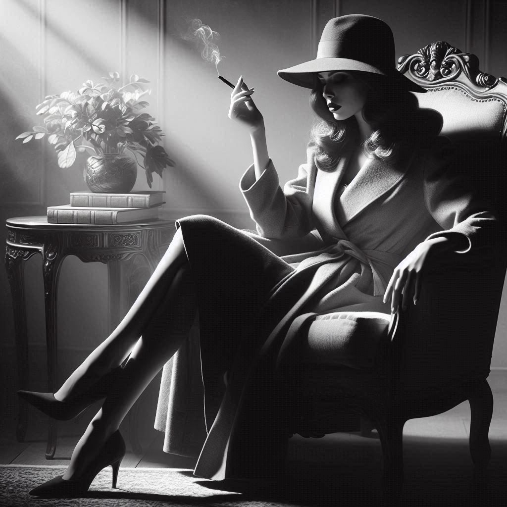 Noir Lady B&W