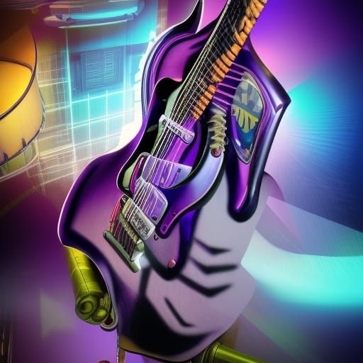 Cubist Guitar 🎸