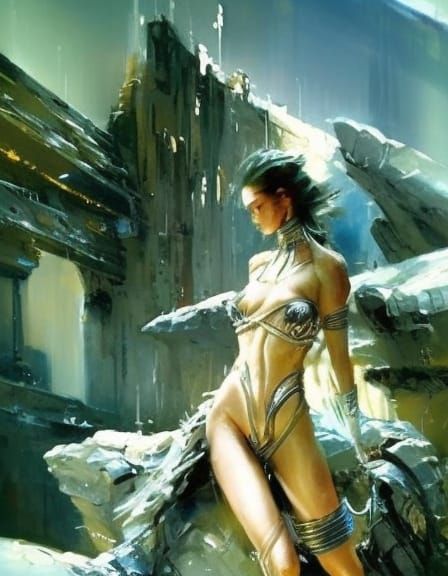 female warior / Fantasy picture