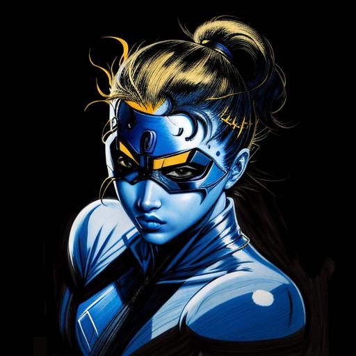 a painting of a robot sitting on top of a hill, inspired by Jacek Yerka, pop surrealism, sponge bob, highly detailed saturated, it has a pie...